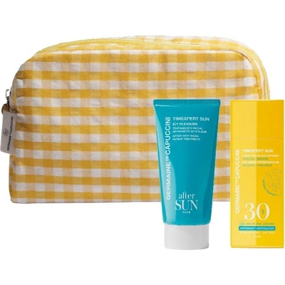 Germaine de Capuccini Timexpert Sun ochranná pleťová emulze anti-aging SPF30 50 ml + regenerační pleťový krém po opalování 50 ml darčeková sada