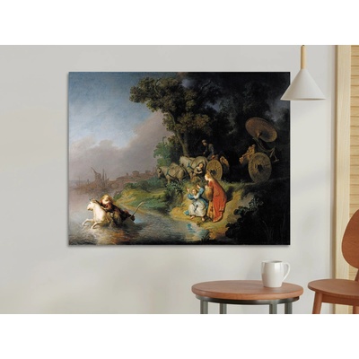 Únos Evropy - Rembrandt van Rijn Varianta: 75×60 cm - na KAPA desce 5 mm (k zavěšení)