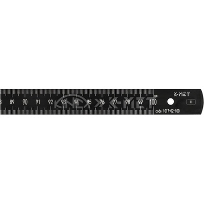 K-MET Гъвкава стоманена линийка K-MET 1017-02-015 - 150x13x0, 5 мм (1017-02-015)