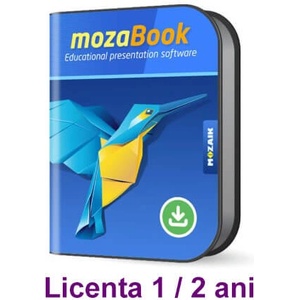 Moza Софтуер Mozabook School-lab, интерактивни уроци в реално време, лиценз 1 / 2 години (Moza-ED-mksclb2)
