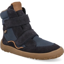 Froddo chlapecké zimní barefoot boty TEX WINTER TL dark blue