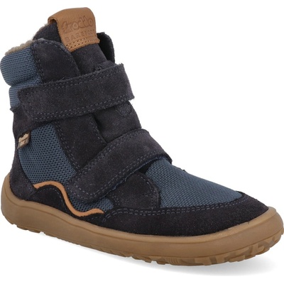 Froddo chlapecké zimní barefoot boty TEX WINTER TL dark blue