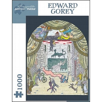 Pomegranate Communications Inc,US Edward Gorey 1000 dielov Jigsaw Edward Gorey