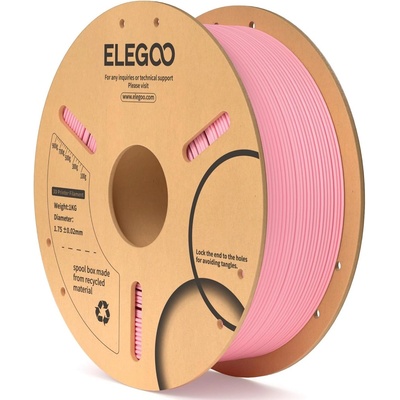Elegoo PLA-1.75mm-1KG-Cardboard Spool-Pink (50.203.0104)