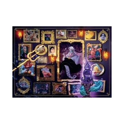 Ravensburger Disney Villainous Ursula Die beliebten Charaktere aus Arielle als für Erwachsene und Kinder ab 14 J 1000 dílků