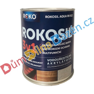 Rokosil Aqua 3v1 RK 612 0,6L Zelená střední 5300
