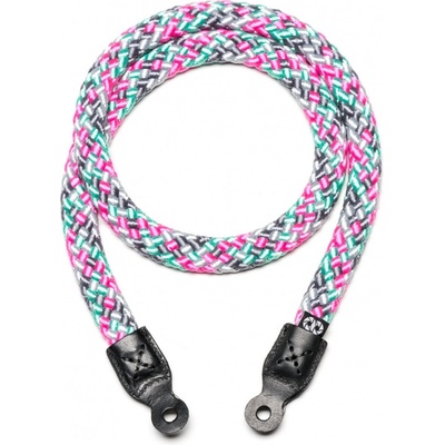 Cooph Braid Camera Strap Icemint/Pink 100cm