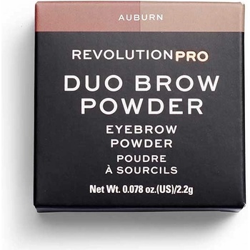 Makeup Revolution REVOLUTION PRO Vegan Пудра за вежди Auburn 22 g