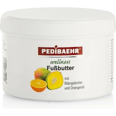 PEDIBAEHR Máslo na nohy s mangem a pomerančovým olejem 450 ml