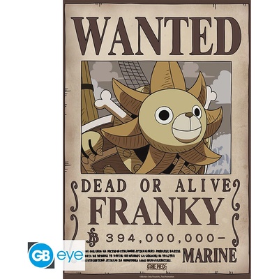ONE PIECE - Poster Chibi 52x38 - Wanted Franky Wano, GBYDCO645