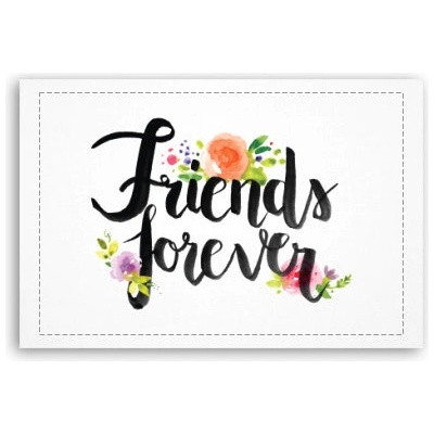 Fotoobraz 60x40 cm malý Friends forever