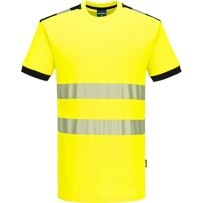 Portwest Tričko PW318 reflexní krátký rukáv Žlutá/černá M – Hledejceny.cz