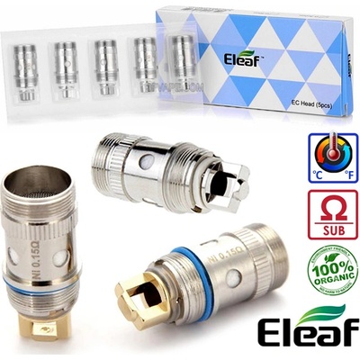 Eleaf Melo iJust2 žhavící hlava Niklová EC TC Ni 0,15 ohm – Zboží Dáma