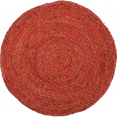 Bergner Podložka okrúhla UK-9403 Unika 38 cm ratan červená