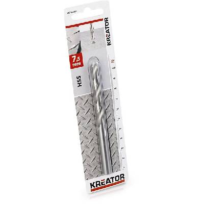 Kreator Vrták do kovu 7,5 mm HSS KRT010117
