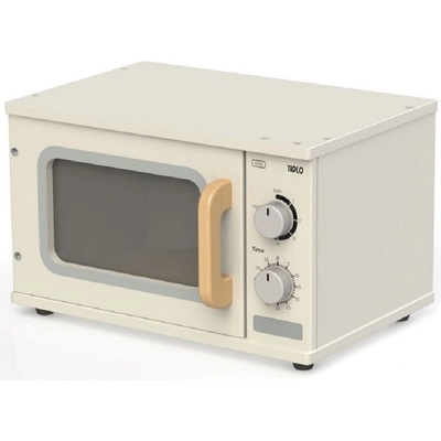 Bigjigs Toys Детска дървена играчка Bigjigs - Микровълнова печка (T0304)