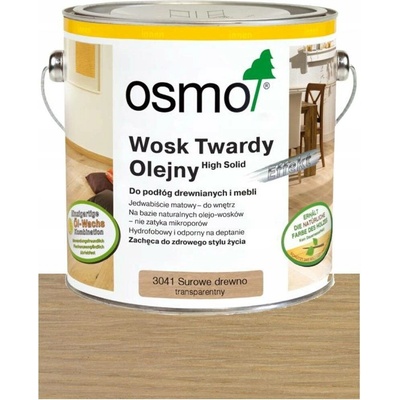 Osmo 3041 Tvrdý voskový olej Efekt 0,75 l Natural – Zbozi.Blesk.cz