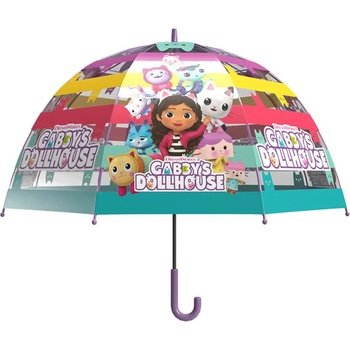 CYP BRANDS Чадър Cyp brands Gabbis doll house umbrella 48 cm - Multicolor (Transparent)