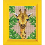 Pixelhobby Мозайка с рамка и пиксели Classic, Pixelhobby - Жираф (31437)