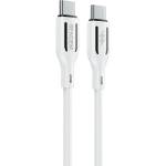 SENDEM Кабел Sendem T77, USB - C към USB - C, 1.2m, 66W, Бял