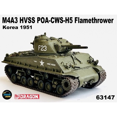 Dragon M4A3 HVSS POA-CWS-H5 Flamethrower US Army Korea 1951 1:72