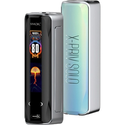 Smoktech X-PRIV Solo 80W Grip Full Kit Pale Blue – Hledejceny.cz