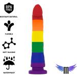 Mythology Силиконово дилдо Devon Pride Mythology 20 см