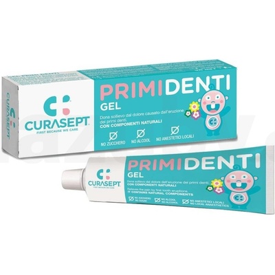 Curasept Primidenti gél na prerezávajúce sa zúbky 20 ml