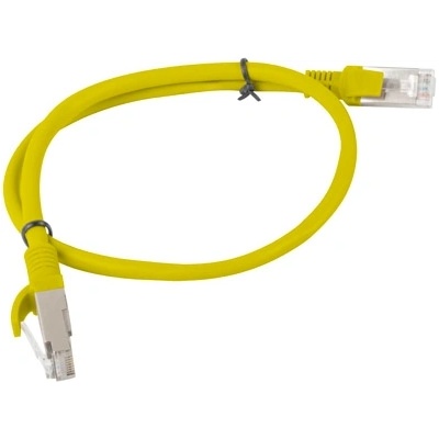 Lanberg Кабел Lanberg patch cord CAT. 6 0.5m, yellow (PCU6-10CC-0050-Y)