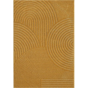 ESTE Килим в цвят жълта охра 200x290 cm Whirl - ESTE (02186A YELLOW)