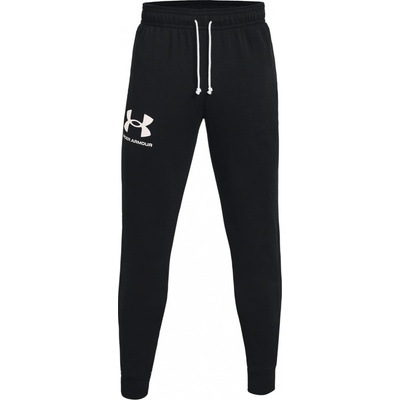 Under Armour pánské tepláky Rival Terry jogger 1361642 černá 001