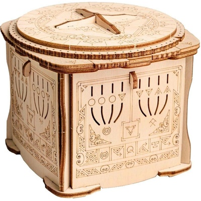 EscapeWelt Dřevěný hlavolam Pirátská truhla