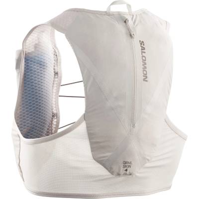 Salomon Раница за трейл бягане Salomon GRVL Skin 4 Trail running backpack - Silver Cloud / Iron (504-1163-0314)