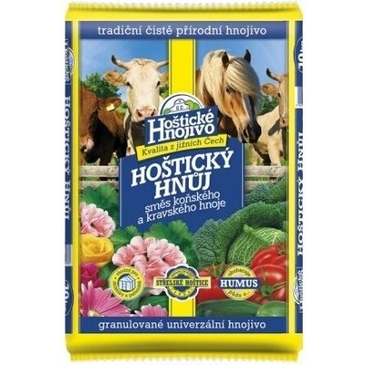 Nohel Garden Hnojivo HOŠTICKÝ HNOJ kravský a konský 10 kg