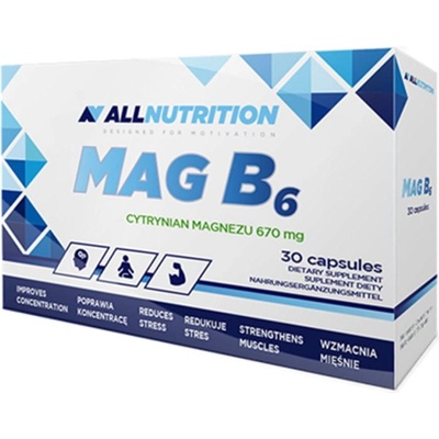 ALLNUTRITION Mag B6, 30 капсули, AllNutrition (7183)