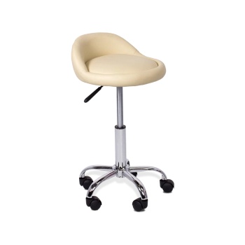 Carmen Табуретка с колелца Carmen 3067 - крем