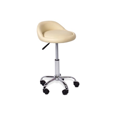 Carmen Табуретка с колелца Carmen 3067 - крем