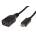 Roline Адаптер USB 3.2 Gen 1 USB-C - USB-A, OTG, M/F, 0, 15 м, черен 11.02. 9030-10 (11.02.9030-10)