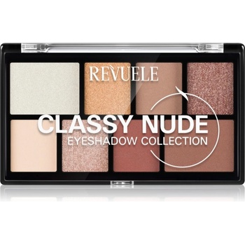 Revuele Eyeshadow Collection paleta očních stínů Classy Nude 15 g