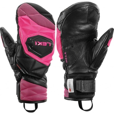 Leki WCR Venom 3D mitt J black/pink