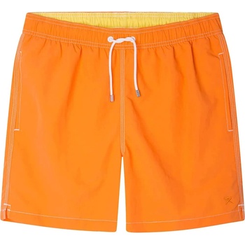 Hackett Бански гащета Hackett Core Solid Volley swimming shorts - Orange (Orange Peel)