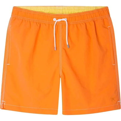Hackett Бански гащета Hackett Core Solid Volley swimming shorts - Orange (Orange Peel)