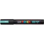uni Декоративен маркер, 1, 8-2, 5 мм, UNI "Posca PC-5M", зелен металик 286856000 (286856000)