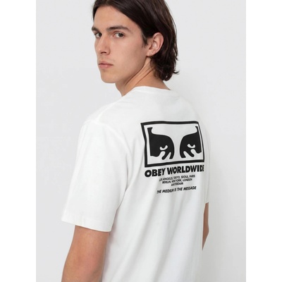 Obey The Medium Is The Message white