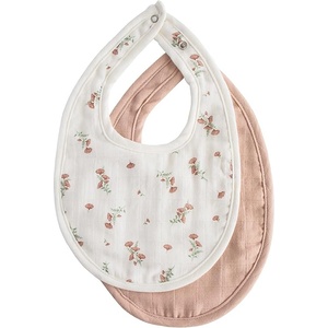 Mushie Муселинови лигавници Mushie - Blush/Pink, 2 броя (004463) - baby