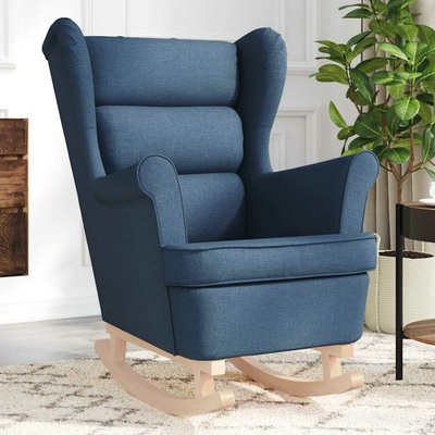 vidaXL Houpací 74 x 90 x 102 cm textil 4016924 Modrá