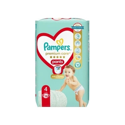 Pampers Premium Care 4 58 ks
