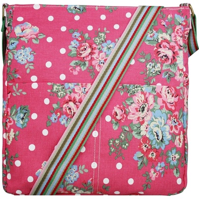 Kabelka Korra Floral vintage ružová