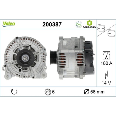 Alternátor VALEO 200387