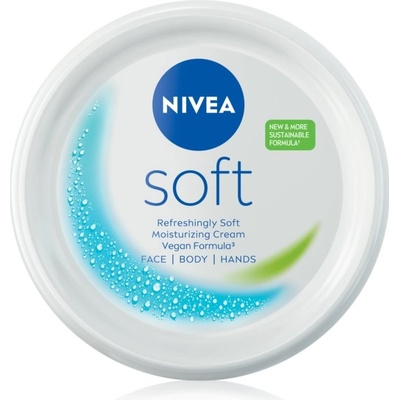 Nivea Nivea Soft Svěží hydratační krém 500 ml – Zboží Dáma